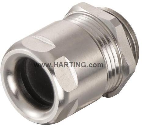 HARTING-19000007122 Accessoires de câble Cable Accessories Cable Gland Brass Nickel