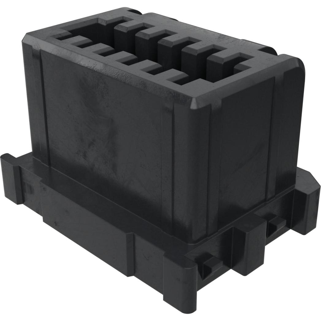 Molex-2145271201 分立接线罩连接器 Conn Housing RCP 12 POS 1.25mm Crimp ST Cable Mount Black Bag