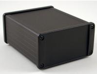 Hammond Manufacturing-1457N1201BK Kästen, Gehäuse und Gestelle Black Aluminum Extruded Enclosure