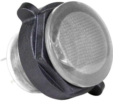 Visual Communications-CNX722C900120T Panel Mount Indicators Panel Mount Indicator Round 22mm LED 120V Tab White MS