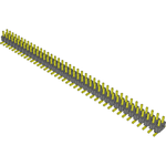 Conn Unshrouded Header HDR 80 POS 2.54mm Solder ST Top Entry SMD Tube