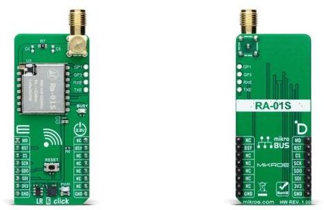 MikroElektronika-MIKROE-6112  Ra-01S RF Transceiver Click Board