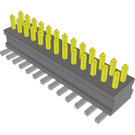 Conn Unshrouded Header HDR 26 POS 1.27mm Solder ST Top Entry SMD TIGER CLAW™ Tube