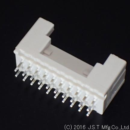 JST Manufacturing-B20B-PUDSS-1 (LF)(SN) 连接器插头及 PCB 插座 Conn Shrouded Header (4 Sides) HDR 20 POS 2mm Solder ST Thru-Hole Box