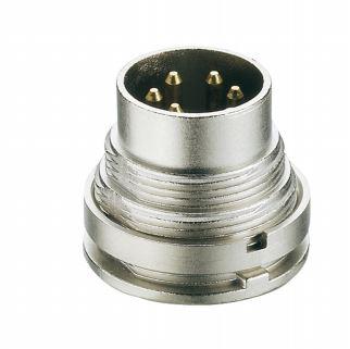 Lumberg-SGV 81 Steckverbinder, rund Conn Circular PIN 8 POS Solder ST Wall Mount 8 Terminal 1 Port Box