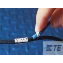 TE Connectivity-STD03W-1 Cable Markers Cable Markers Pre-Marked Snap On Polyoxymethylene White Strip