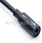 Amphenol-Q8U-06AFFM-QL8A01 null Cable Assembly Circular 1m 24AWG M8 Circular 6 Straight