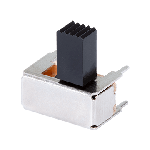 Switch Slide ON ON DPDT Raised Slide 0.3A 50VDC 10000Cycles PC Pins Thru-Hole