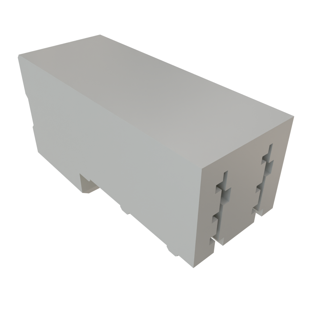 Samtec-EPTT-2-P-11.5-D-RA Steckverbinderleisten und Leiterplattenbuchsen Conn Board to Board HDR 4Power POS 2mm/4mm Press Fit RA Side Entry Thru-Hole ExaMAX® Tube