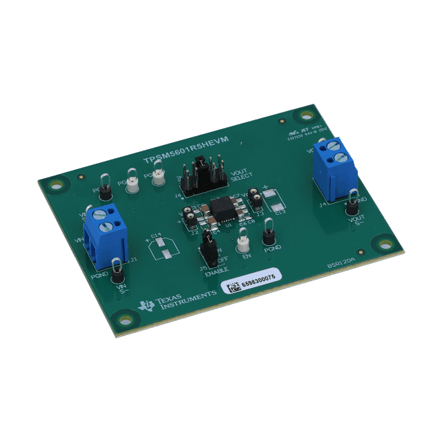 Texas Instruments-TPSM5601R5HEVM Energiemanagement, Entwicklungsplatinen und -kits 4.2 V to 60 V Input 1 V to 16 V 1.5 A Output Power Module Evaluation Board