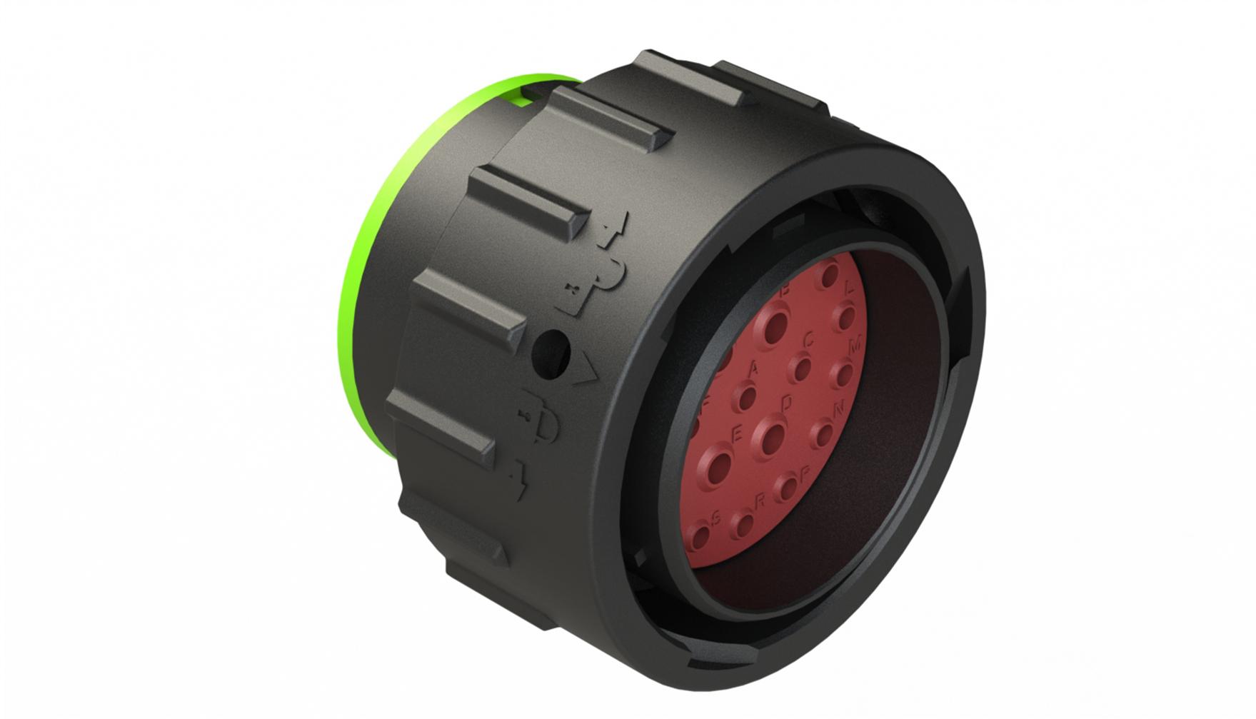 Amphenol-AHDP06-24-21PN-SRA 圆形连接器 Conn Circular PIN 21 POS ST Cable Mount 21 Terminal 1 Port Box