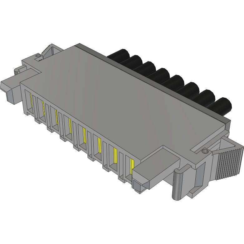 Samtec-PESS-08-12-S-72.00-SR Cable Assembly DC Power 40 A Single Row Discrete Wire Cable Assembly, Socket