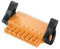 Weidmuller-1972270000 Blocchi terminali connettore PCB plug-in connector, female plug, 3.81 mm, No. of poles: 9, 180, PUSH IN, Clamping range, rated connection, max.: 1.5 mm², Box