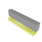 Conn Socket Strip SKT 32 POS 2.54mm Solder RA Side Entry Thru-Hole Bulk