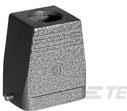 TE Connectivity-1106423-1 Adaptadores de manguitos ajustables Hood 180° 3 Shell Size Powder Aluminum Die Cast