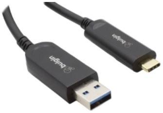 Bulgin Components PLC-AOUS4/030 USB Kabelbaugruppen USB 3.2 Gen2 Active Optical Cable, A male to C male PVC jacket no screws 30m