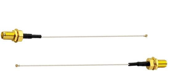 Taoglas-CAB.R01 Cable Assembly Coaxial Cable Assembly Coaxial 0.1m 32AWG HSC to SMA