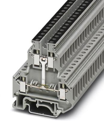 PHOENIX CONTACT-2791388 Steckverbinder, Klemmenblöcke Conn Double-Level Terminal Block F 4 POS Screw ST G DIN Rail/T DIN Rail 32A