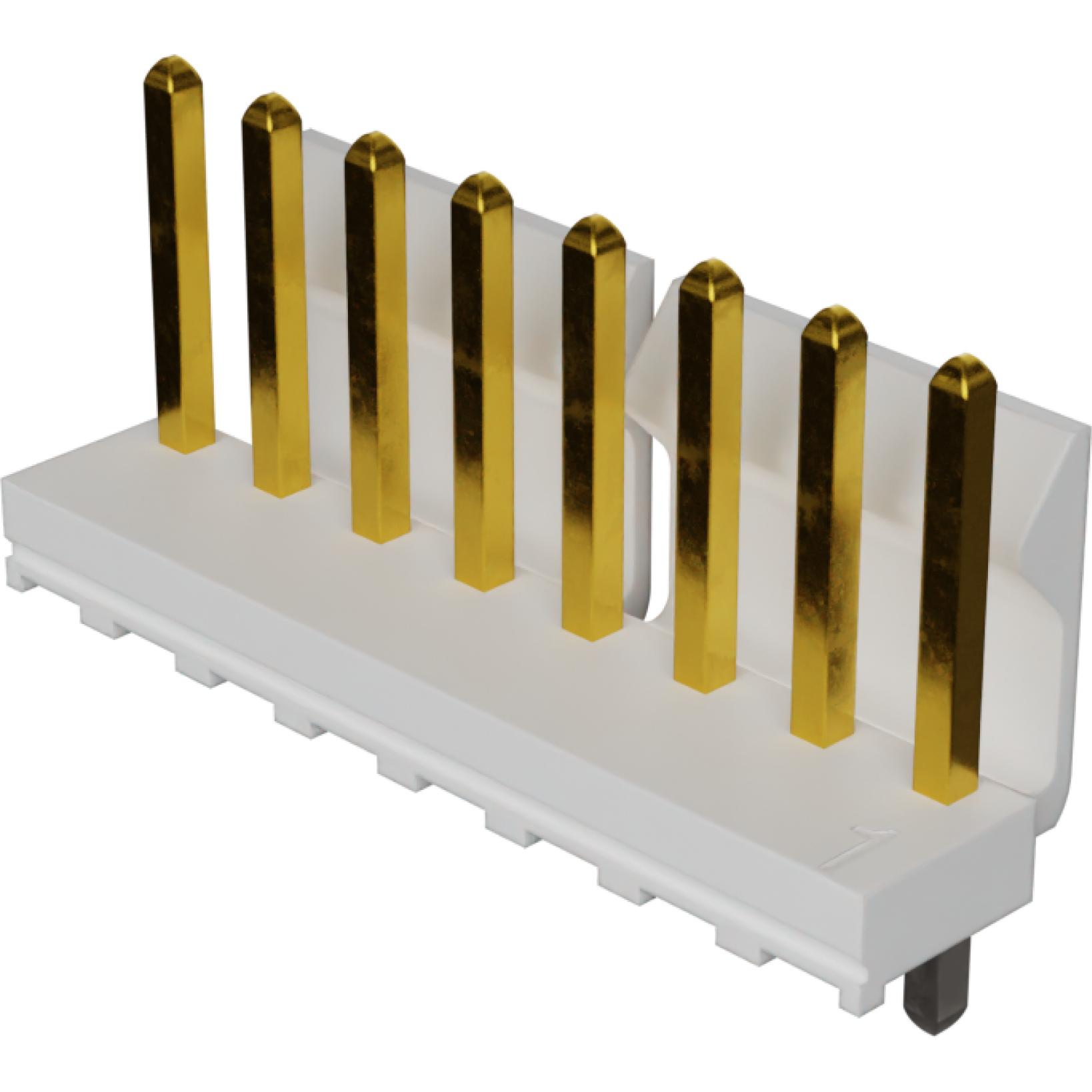 Molex-0417910838 Embases de raccordement et réceptacles PCB Conn Wire to Board HDR 8 POS 3.96mm Solder ST Top Entry Thru-Hole Bag