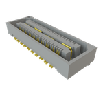 Conn Micro High Speed Socket Strip SKT 40 POS 0.5mm Solder ST Top Entry SMD Q Strip® Tray