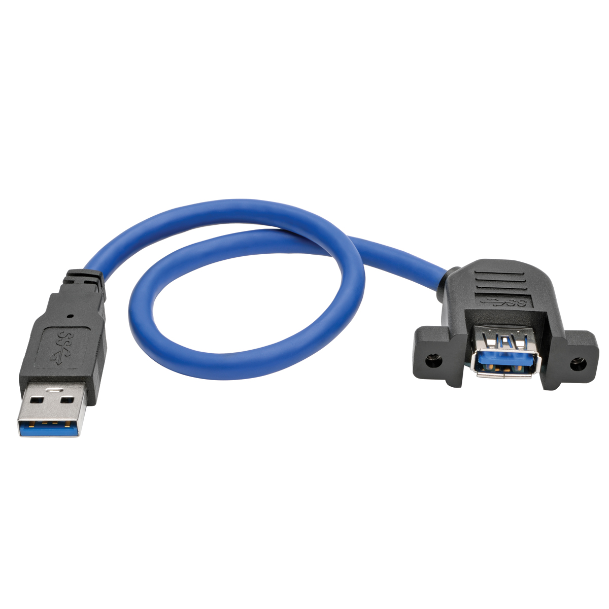 Eaton-U324-001-APM Cable Assembly USB Cable Assembly 0.3m USB 3.0 Type A to USB 3.0 Type A F-M 24AWG/28AWG