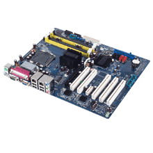 Advantech-AIMB-763VG-00A1E Placas madre y computadoras monoplaca INTEL LGA775 CORE 2 DUO/PENTIUM 4/ ATX WITH VGA, 4 COM, SW RAID, AND DUAL LAN