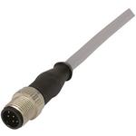 Cable Assembly Circular 7.5m 24AWG M12 Circular 8 Straight