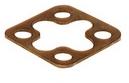 Belden-GSA 200-7 EPDM Ventilzubehör Valve Accessories Gasket Straight Brown