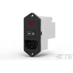 Power Entry Module Unfiltered M 3 POS (115VAC/230)VACVAC 10A/Contact Fuse/Switch/Voltage Selector ST 1 Port