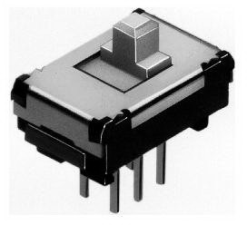 ALPS ALPINE CO., LTD-SSSS922000 Schiebeschalter Switch Slide DPDT Top Slide 0.1A 12VDC 10000Cycles PC Pins Thru-Hole Bulk