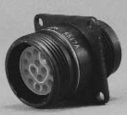 Cinch Connectivity Solutions-MS24264R20T16S8-LC Conector circular Conn Circular SKT 16 POS Crimp ST Flange Mount 16 Terminal 1 Port Medical