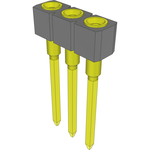 Conn Socket Strip SKT 3 POS 2.54mm Solder ST Top Entry Thru-Hole Bulk