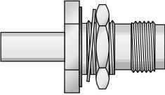 Delta Electronics Mfg. Corp-M39012/28-0101 Conector RF TNC BULKHEAD JACK