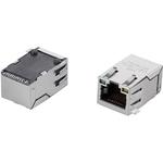 Conn RJ-45 F 8 POS 1.02mm Solder RA SMD 12 Terminal 1 Port T/R