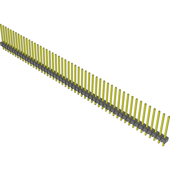 Samtec-TSW-150-15-L-S Piastre connettori e prese PCB Conn Unshrouded Header HDR 50 POS 2.54mm Solder ST Top Entry Thru-Hole Bulk