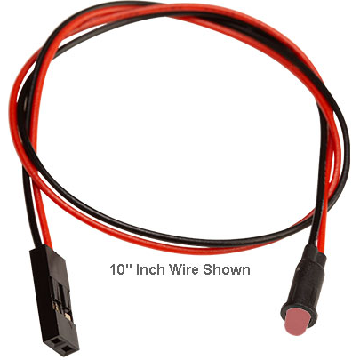 Bivar-PM3RDW4.0-CC Panel Mount Indicators T-1 3mm Panel Mount Indicator