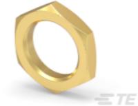TE Connectivity-1403077-1 Accesorios del conector Mounting Nuts, Lock Hex Type