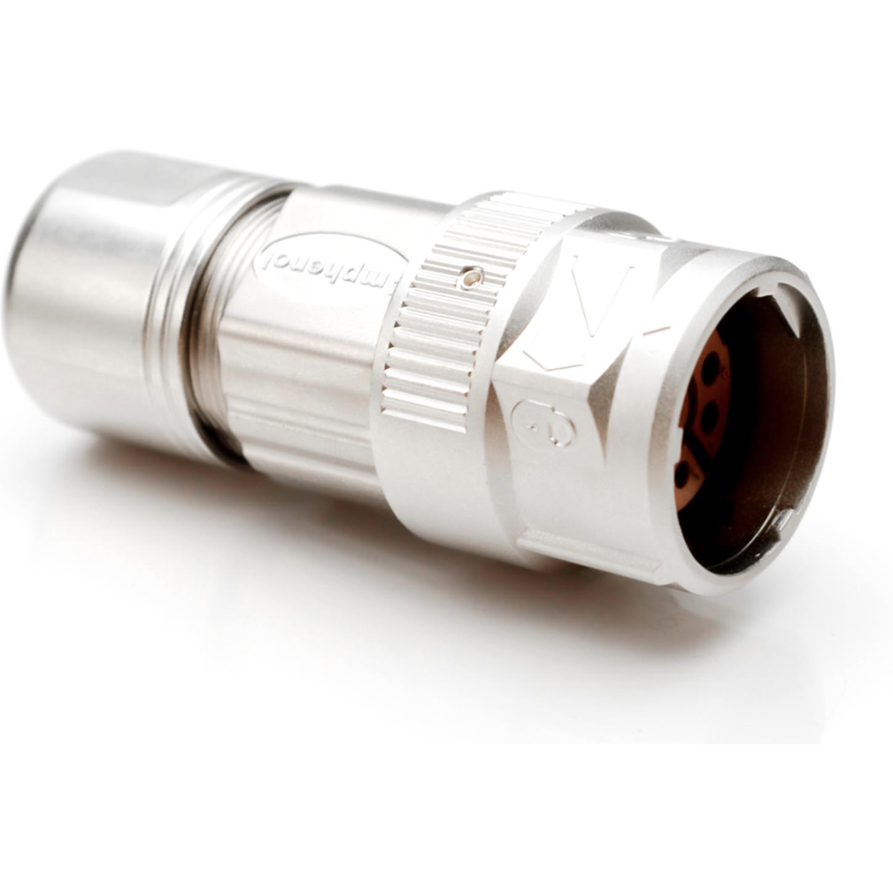 Amphenol-MB5CKN0900-S2 圆形连接器 Conn M23 Circular SKT 9 POS Crimp ST Cable Mount 9 Terminal 1 Port