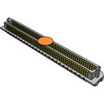 Conn Open Pin Field Array HDR 200 POS 0.635mm Solder ST SMD T/R