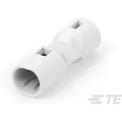 TE Connectivity-1740260-1 Connector Accessories Connector Accessories Tube Straight Thermoplastic Elastomer White Bag