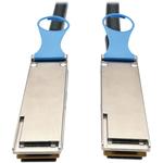 Cable Assembly Ethernet 1m 26AWG QSFP+ to QSFP+ 38 to 38 POS M-M