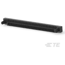 TE Connectivity-750877-7 Connector Accessories Connector Accessories Wire Lacing Cover Straight Thermoplastic Black Package