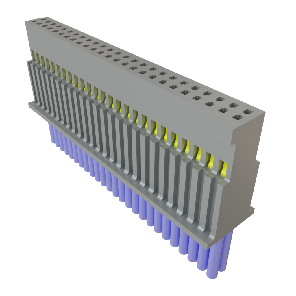 Samtec-SFSD-25-28-G-24.00-S Andere Kabelbaugruppen Cable Assembly Discrete Wire 0.609m 28AWG Socket Strip 50 POS SKT Crimp TIGER EYE™ Layer