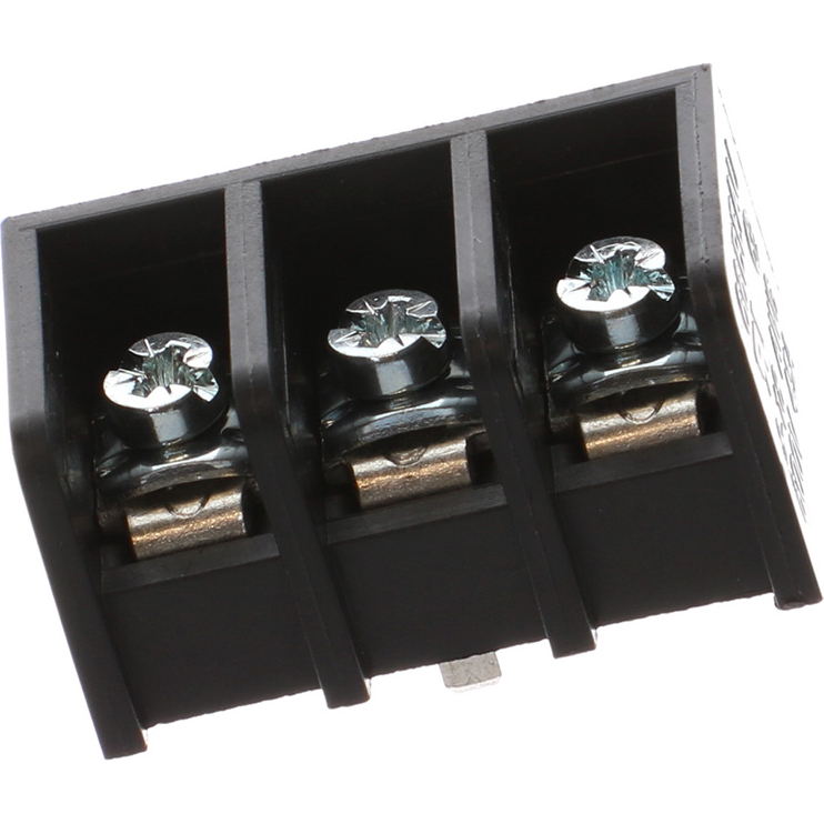 Molex-0386608803 Steckverbinder, Klemmenblöcke Conn Barrier Strip 3 POS 12.7mm Solder ST Thru-Hole 45A/Contact Fixed Mount Barrier