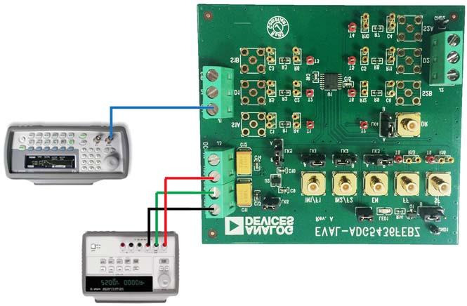 Analog Devices-EVAL-ADG5436FEBZ Herramientas y kits de desarrollo ADG5436 Analog Switch Multiplexer Evaluation Board