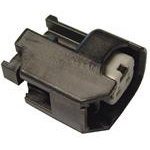 Delphi-15497399 分立接线罩连接器 Conn Housing RCP 2 POS Crimp ST Cable Mount Black