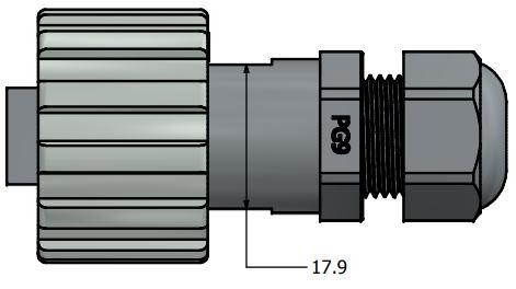 CONEC-17-200121 Connector USB Conn USB 2.0 Type A PL 4 POS Solder Cup ST Cable Mount 4 Terminal 1 Port