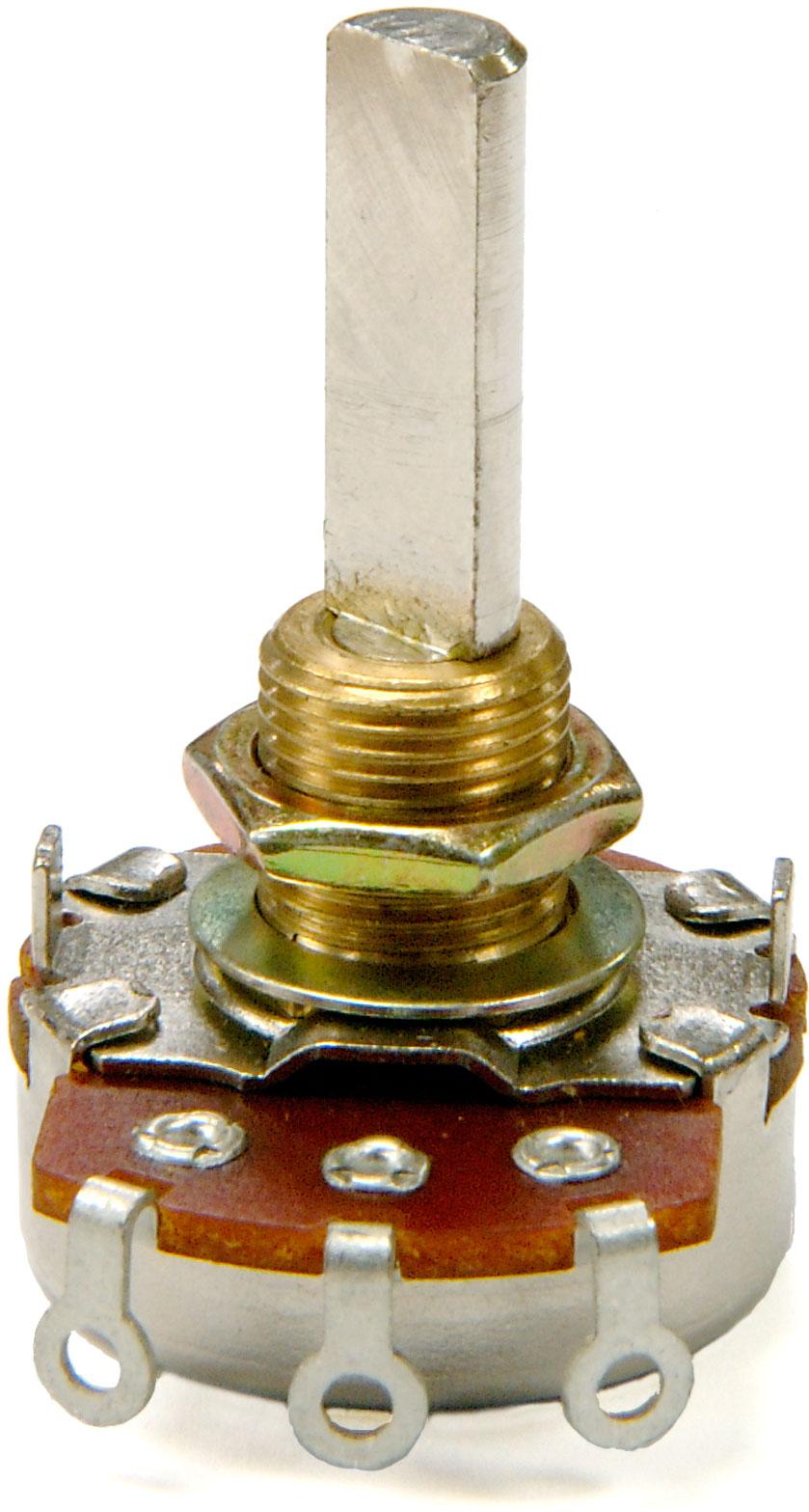 BI Technologies-P230-1FC15BR10K Widerstandstrimmern, Potenziometern und Regelwiderstande Res Conductive Plastic POT 10K Ohm 20% 0.5W(1/2W) 1(Elec)/1(Mech)Turns 6mm (26 X 24 X 30mm) Solder Lug Panel Mount Box/Tray