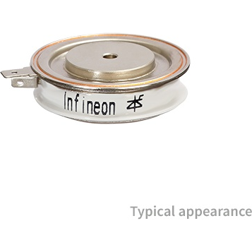 Infineon Technologies AG-T470N16TOFXPSA1 Thyristors Other Thyristor PCT 1.6kV 800A(RMS) 7.1kA 4-Pin T4214K0-1 Tray
