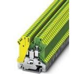 Conn Ground Modular Terminal Block 2 POS Screw DIN Rail